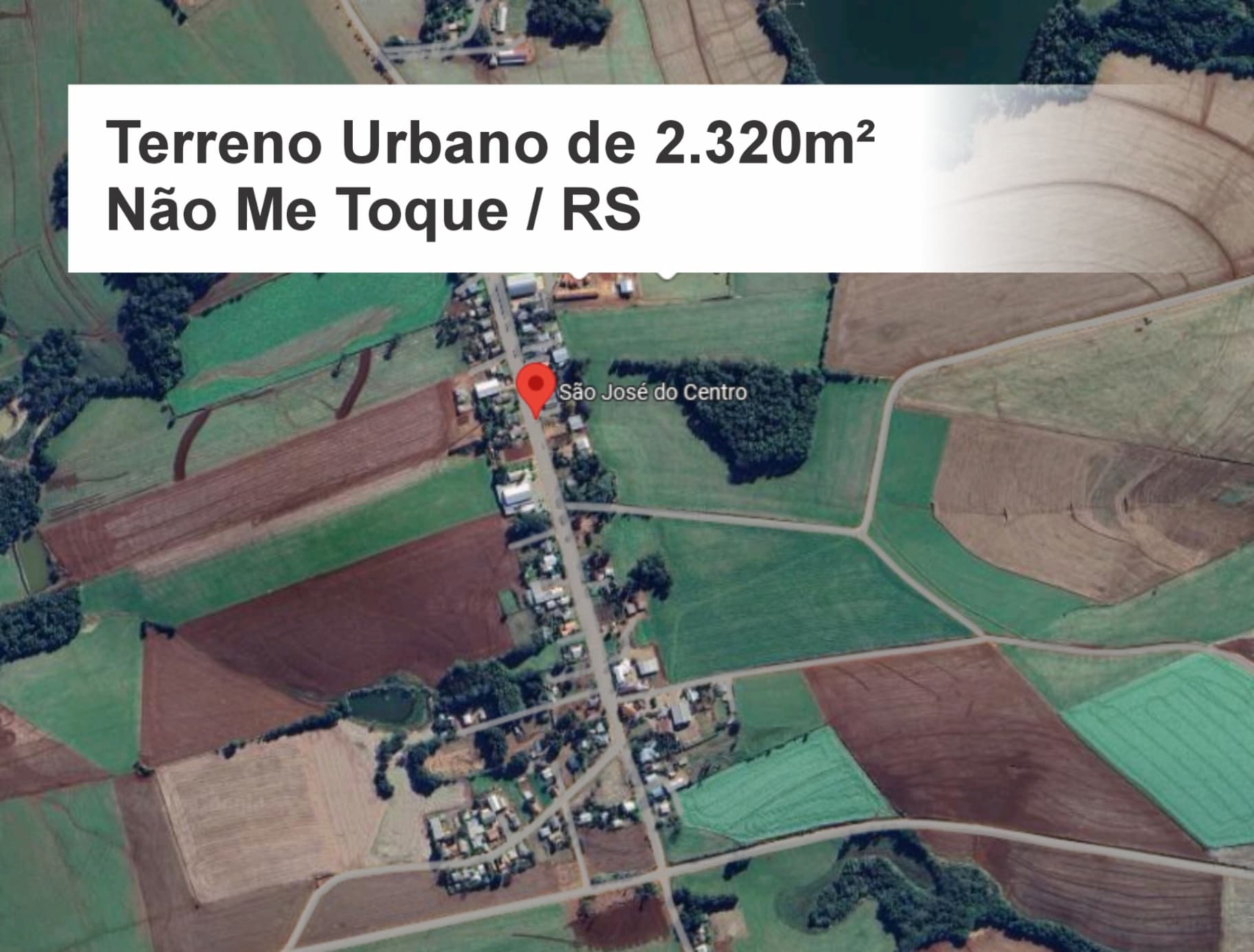 TERRENO URBANO COM ÁREA DE 2.320m² EM NÃO ME TOQUE